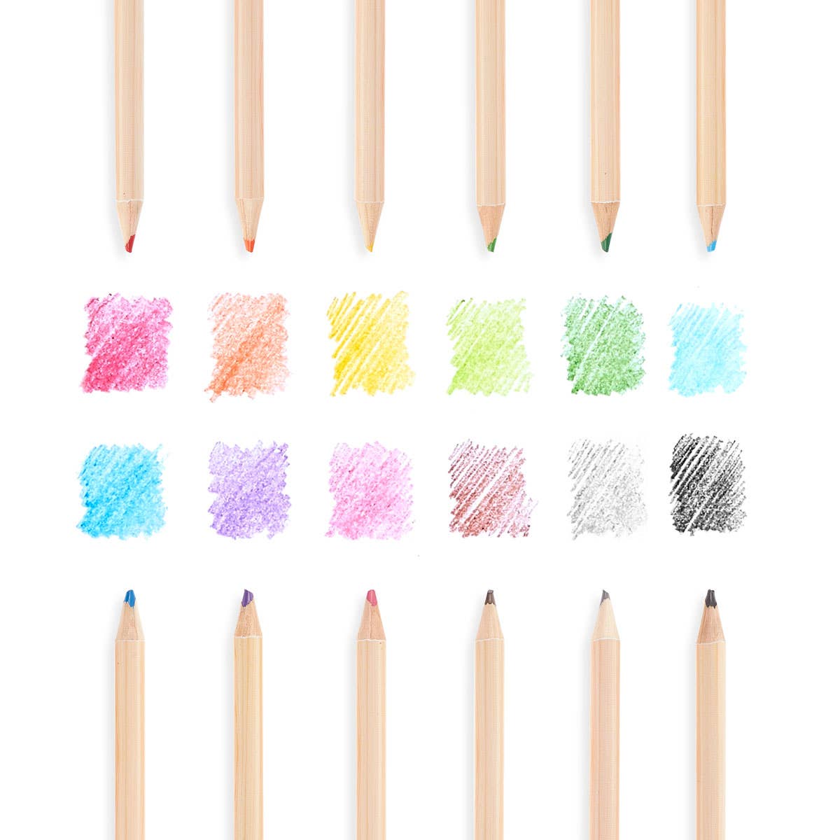 OOLY - Un - Mistake - Ables! Erasable Colored Pencils - The Merri Artist - merriartist.com