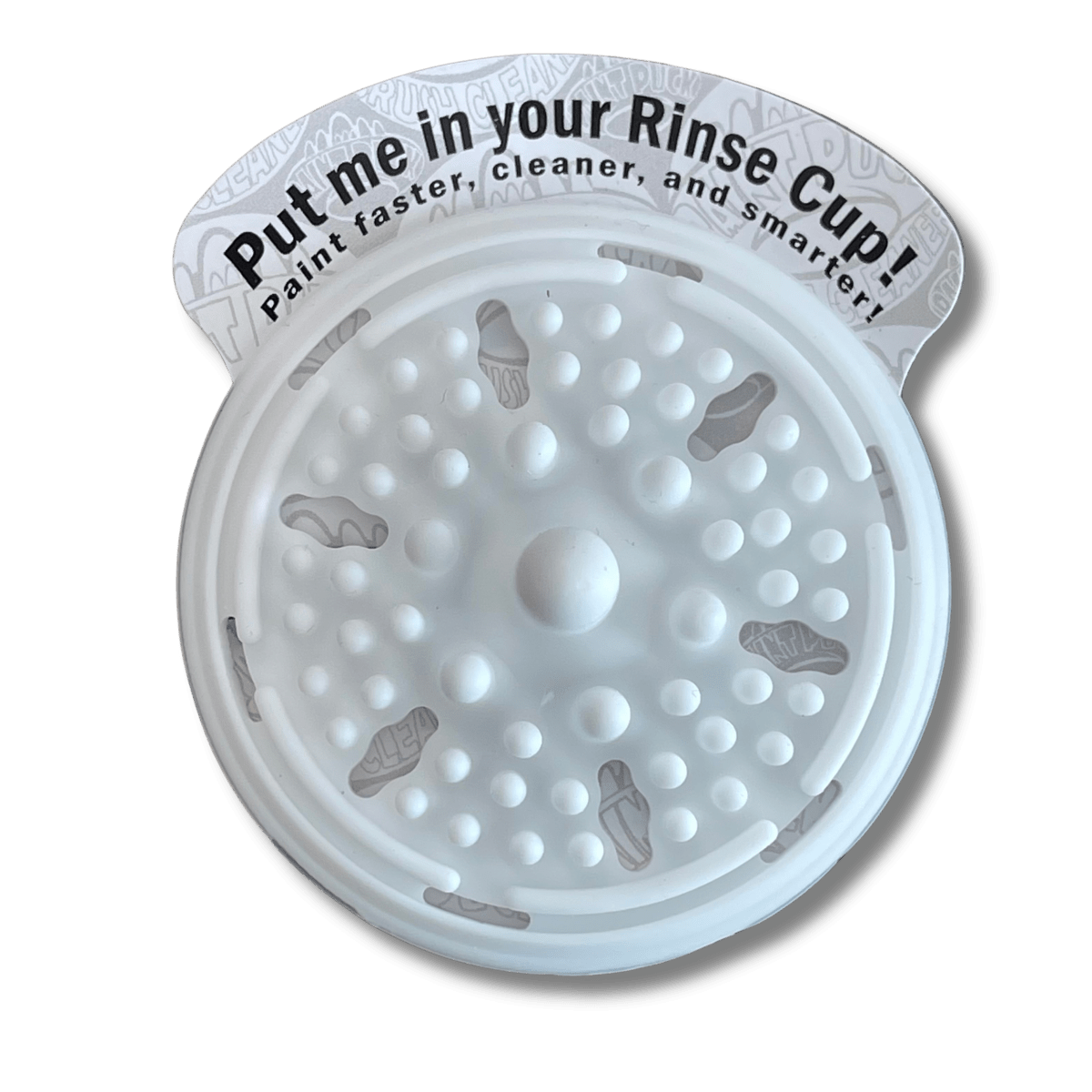 Paint Puck Brush Cleaner - White - The Merri Artist - merriartist.com