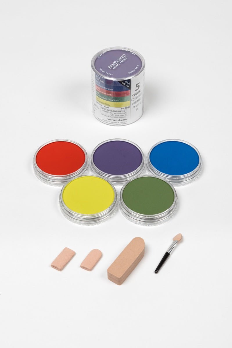 PanPastel Set - 5 Color Set - Starter Shades - The Merri Artist - merriartist.com