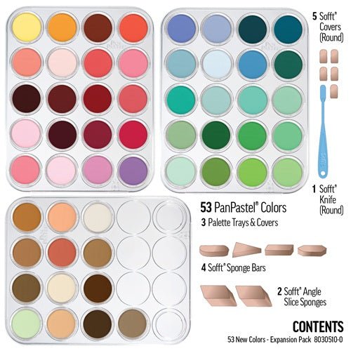 PanPastel Set - 53 New Colors for 2025 - The Merri Artist - merriartist.com