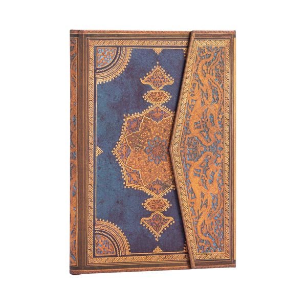 Paperblanks - Safavid Indigo Midi Unlined - The Merri Artist - merriartist.com