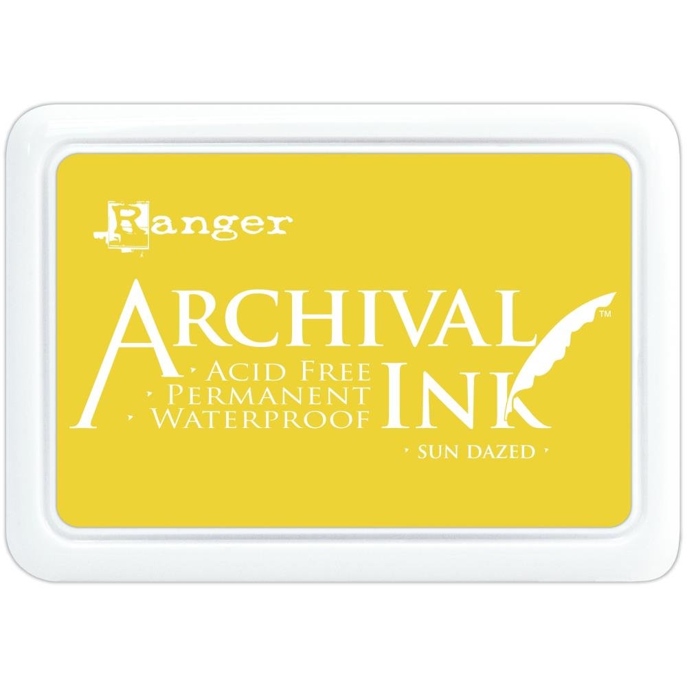 Ranger Archival 2.75"x4" Ink Pad - Sun Dazed - The Merri Artist - merriartist.com