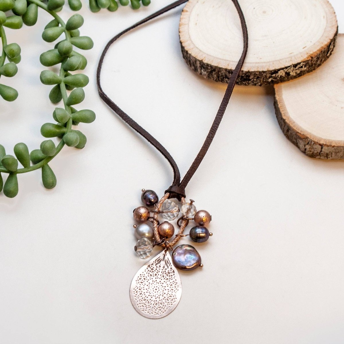 Realeather - 1/8" Deerskin Lace, 50 ft - Chocolate - The Merri Artist - merriartist.com