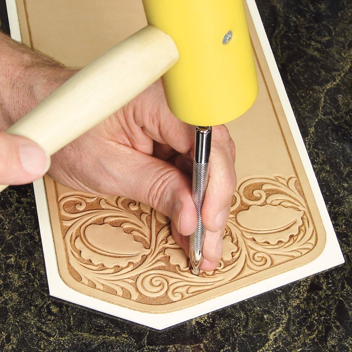 Realeather - Basic Leather Tooling Set with Swivel Knife - The Merri Artist - merriartist.com