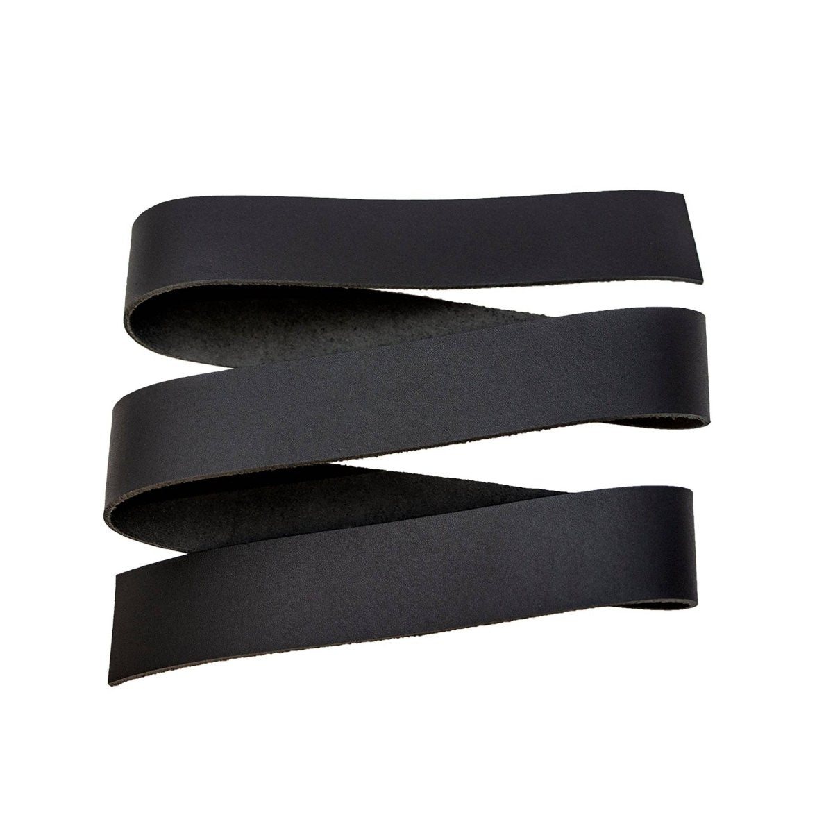 Realeather - Belt Straps - Black Chopper - The Merri Artist - merriartist.com