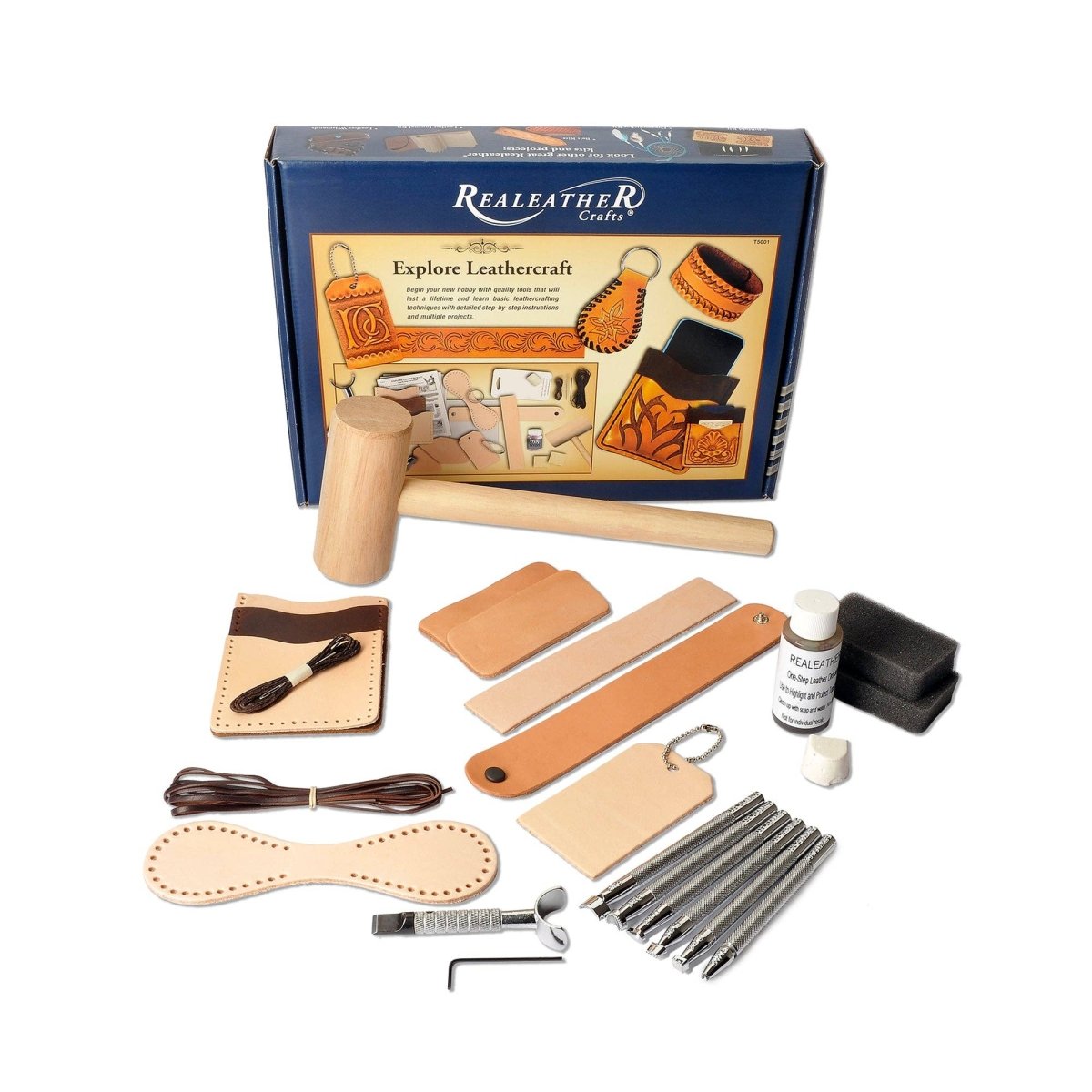 Realeather - Explore Leathercraft Kit - The Merri Artist - merriartist.com