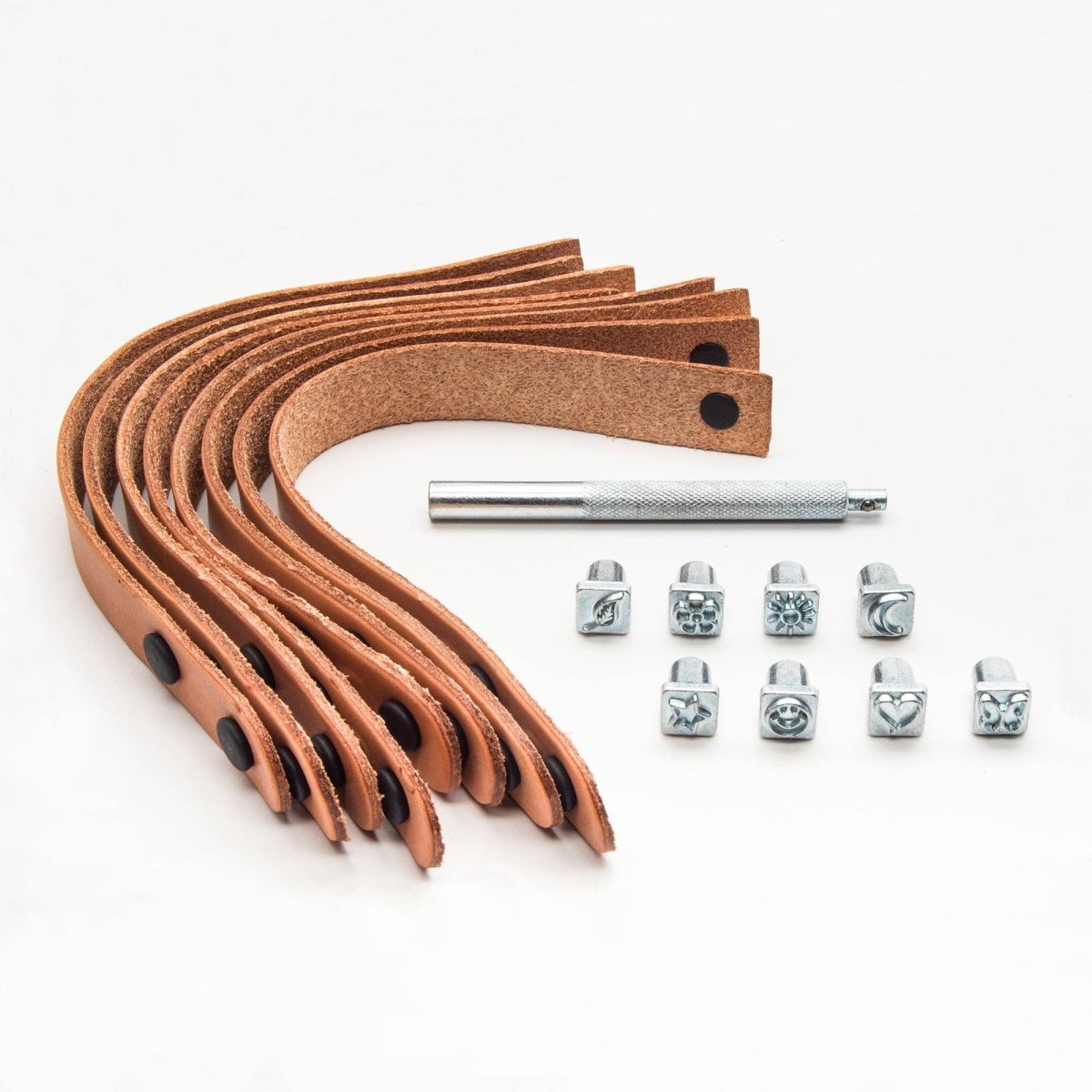 Realeather - Funtime Stamp Set & Bracelets - The Merri Artist - merriartist.com