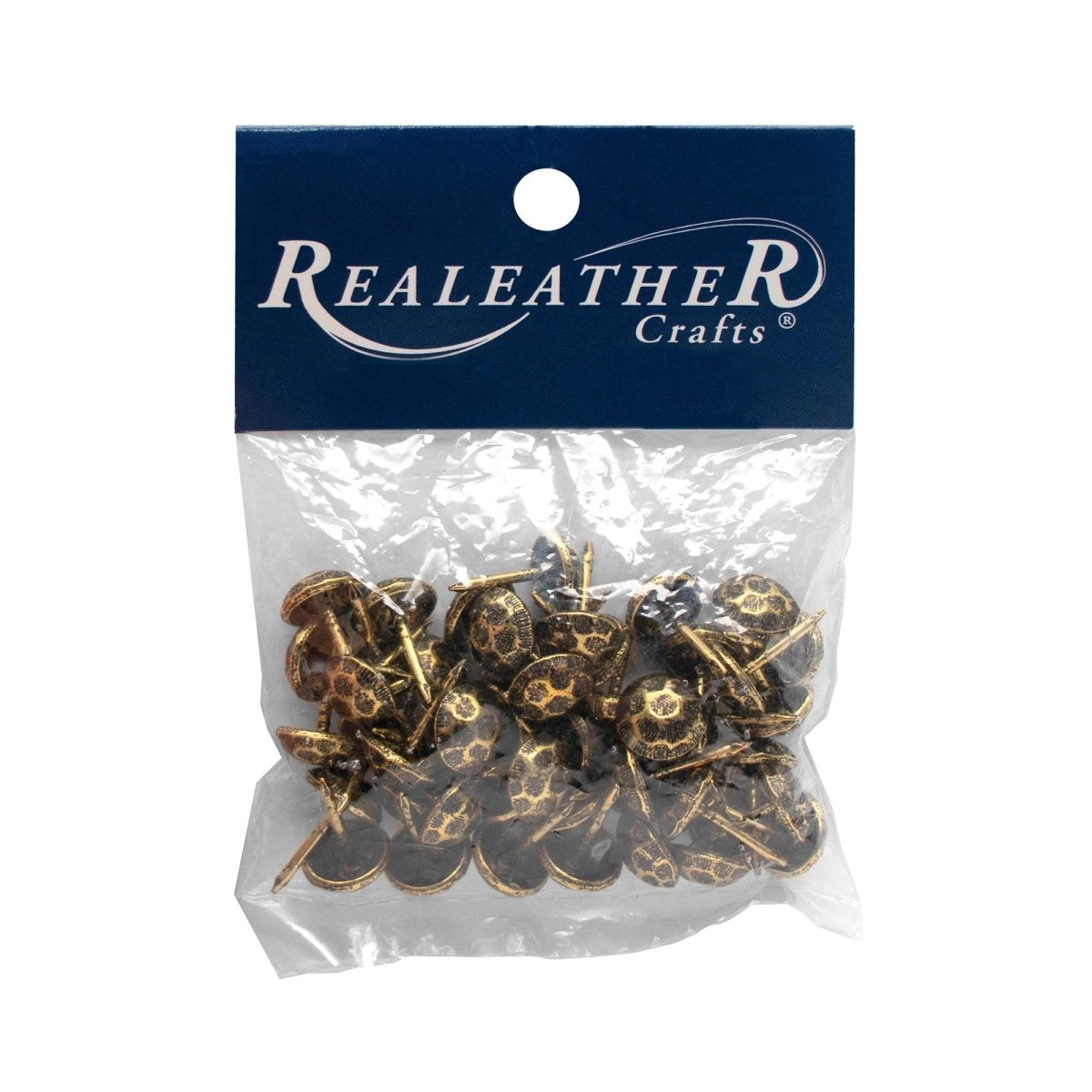 Realeather - Furniture Tacks, 48pk - Copper Patina - The Merri Artist - merriartist.com