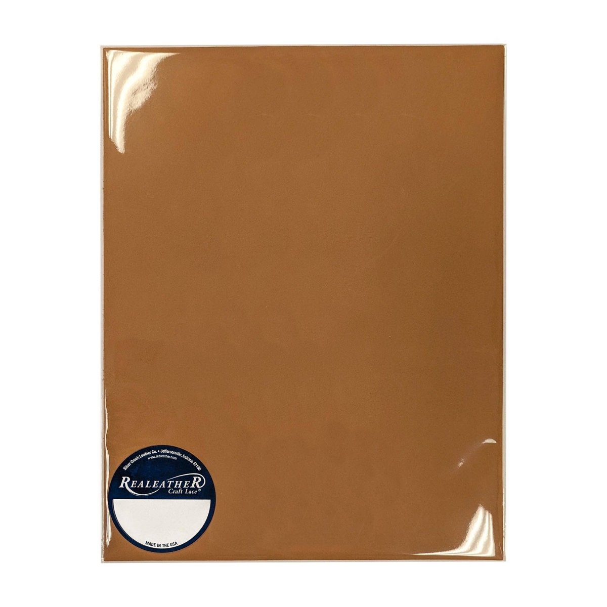 Realeather - Leather, 11" x 14" Trim - Terracotta - The Merri Artist - merriartist.com
