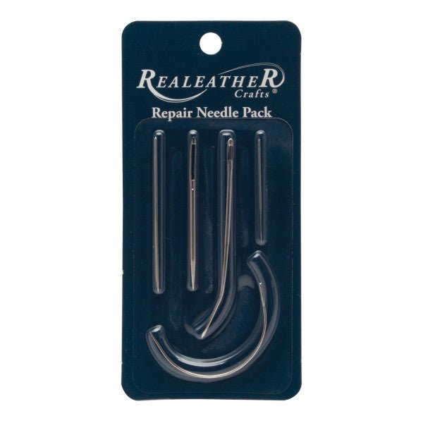 Realeather Leather Repair Needle Pack (5 needles) - The Merri Artist - merriartist.com