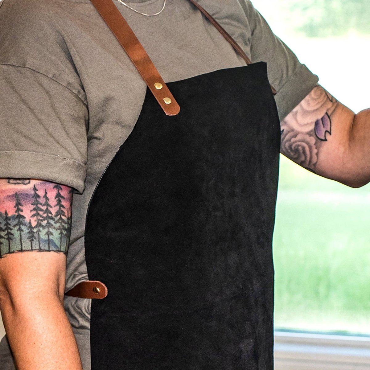 Realeather - Leather Strap, 3/4" x 48" - Chieftan - The Merri Artist - merriartist.com