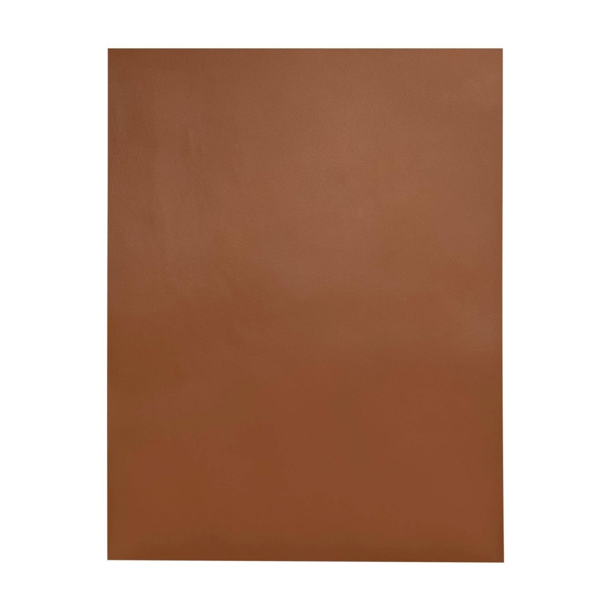 Realeather - Leather Trim Piece, 8.5" x 11", Bomber - Bomber Brown - The Merri Artist - merriartist.com