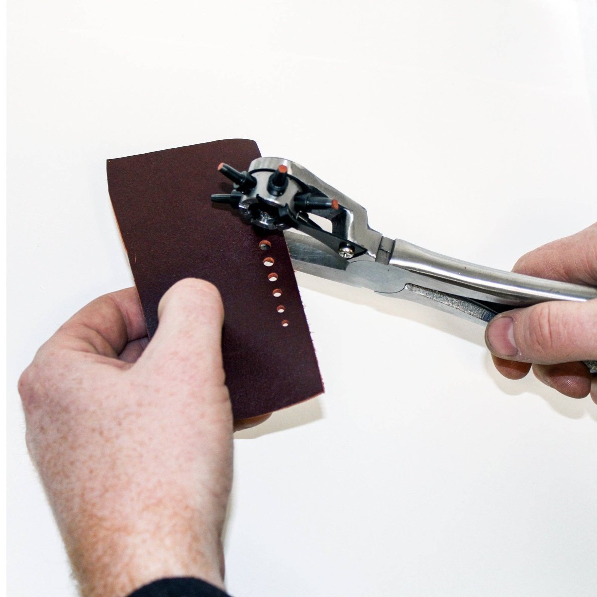 Realeather - Professional Rotary Punch - The Merri Artist - merriartist.com