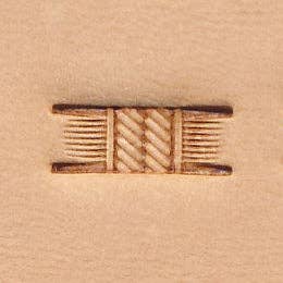 Realeather - PX001 - Basketweave Stamping Tool - The Merri Artist - merriartist.com