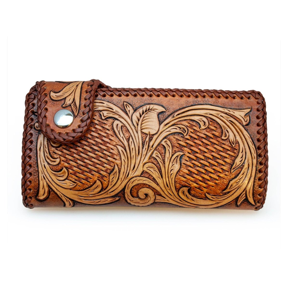 Realeather - Veg - Tan Double Shoulders - 4 - 5 oz. - The Merri Artist - merriartist.com