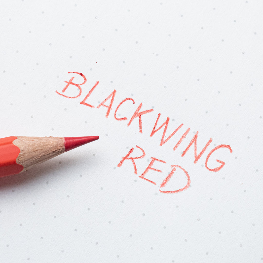 Palomino Blackwing - Blackwing Red, Set of 4 Pencils