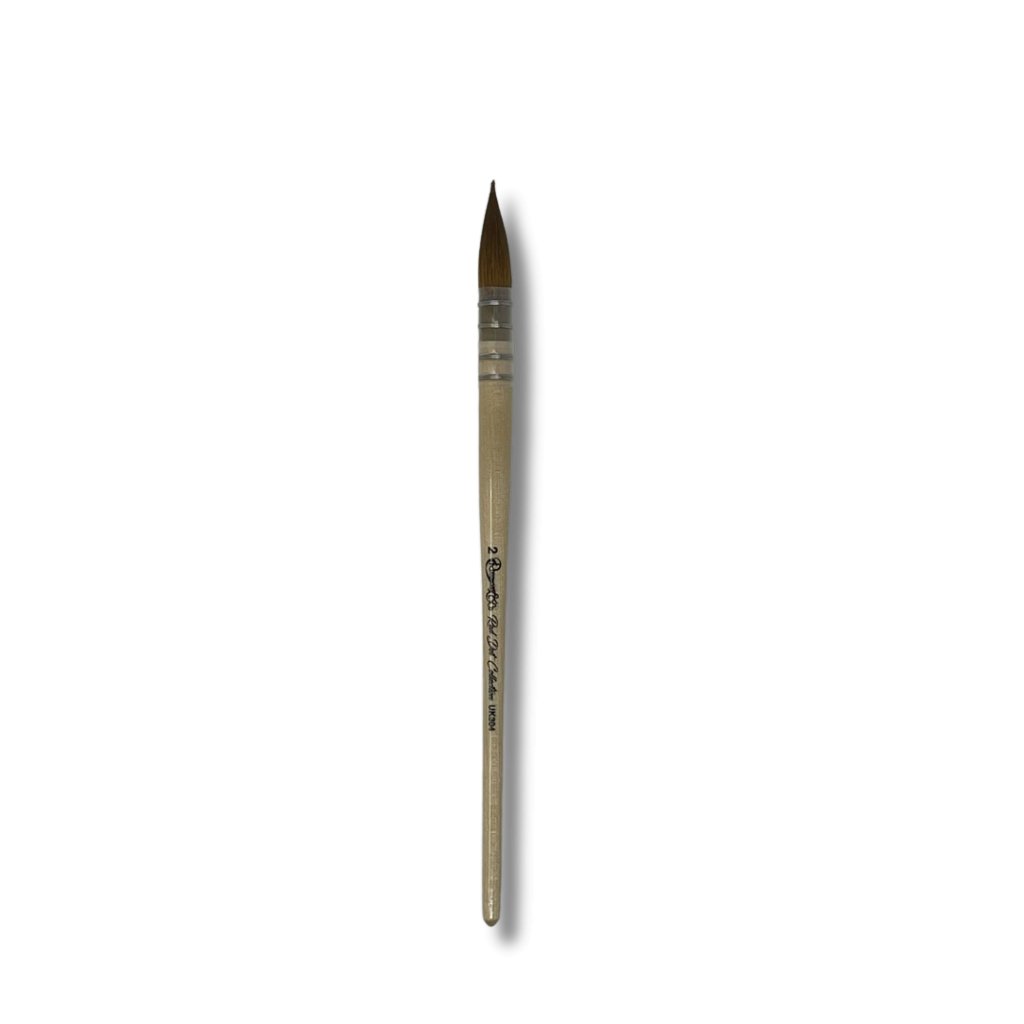 Rosemary & Co - Short Handle - Red Dot Synthetic Sable, Quill Mop #2
