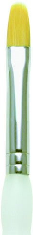 Royal Brush Soft - Grip Golden Taklon Brush, Filbert, 2 - The Merri Artist - merriartist.com