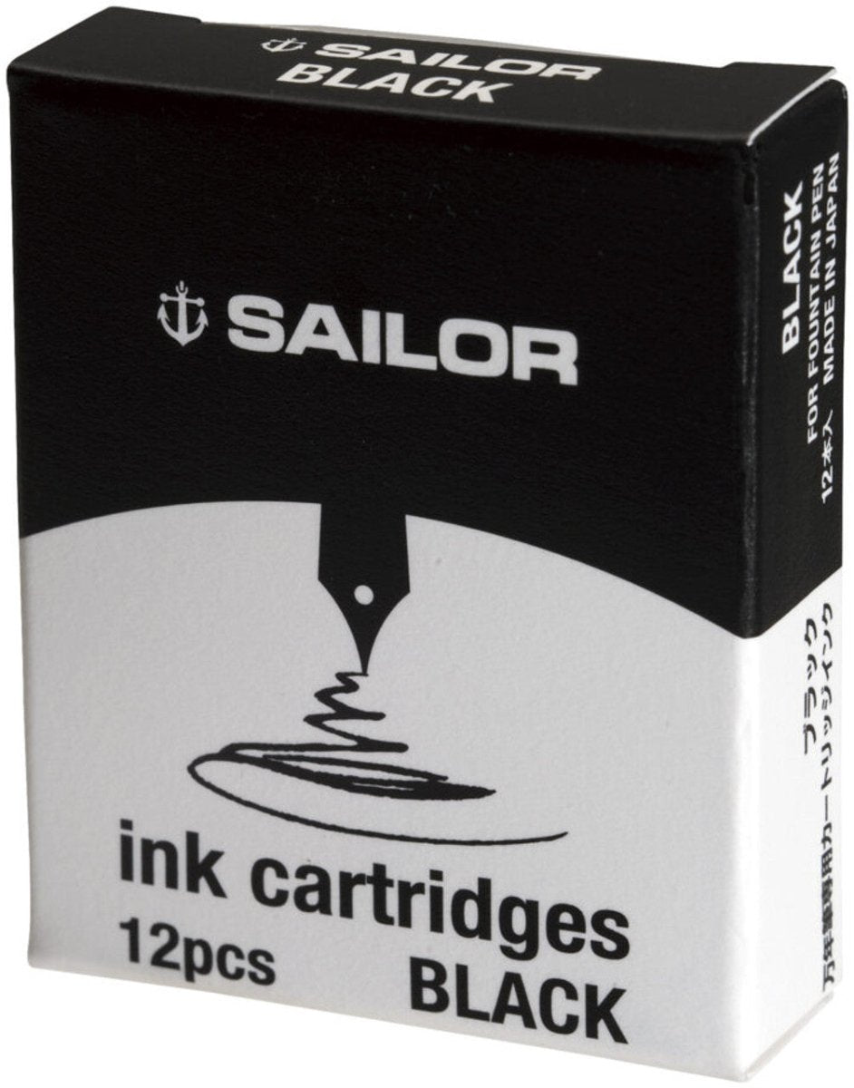 Sailor Fountain Pen Cartridge Ink - 12 pack - The Merri Artist - merriartist.com