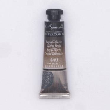 Sennelier French Artists Watercolor - 10ml Tube - Warm Sepia - The Merri Artist - merriartist.com