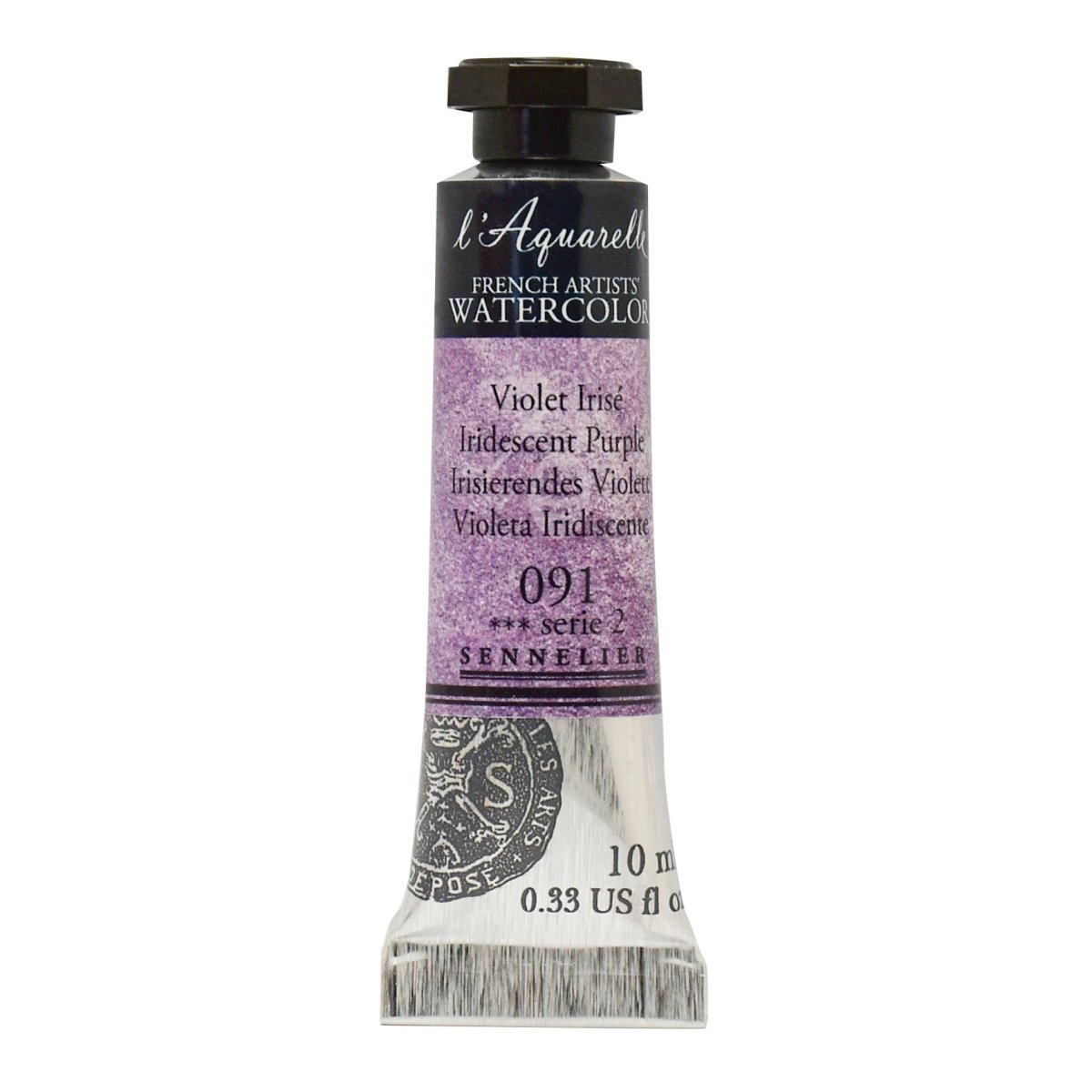 Sennelier French Artists Watercolors - 10ml Tube - Iridescent Purple - The Merri Artist - merriartist.com