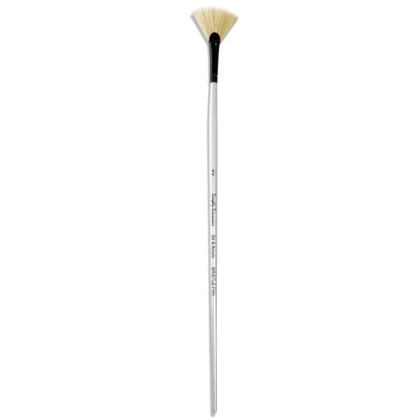 Simply Simmons Long Handle - Bristle Fan 2 - The Merri Artist - merriartist.com