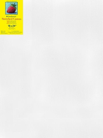 Strathmore 300 Series Stretched Canvas 3/4" Profile - 18"x24" - The Merri Artist - merriartist.com