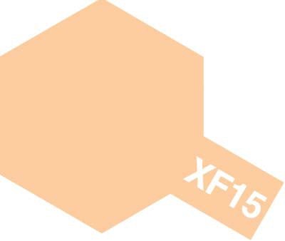 Tamiya Mini Acrylic 10 ml - XF - 15 Flat Flesh Matte Finish - The Merri Artist - merriartist.com