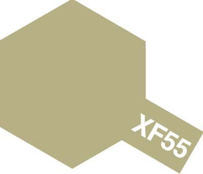 Tamiya Mini Acrylic 10 ml - XF - 55 Deck Tan Matte Finish - The Merri Artist - merriartist.com