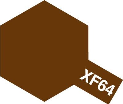 Tamiya Mini Acrylic 10 ml - XF - 64 Red Brown Matte Finish - The Merri Artist - merriartist.com