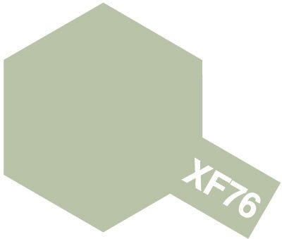 Tamiya Mini Acrylic 10 ml - XF - 76 IJN Gray - Green Matte Finish - The Merri Artist - merriartist.com