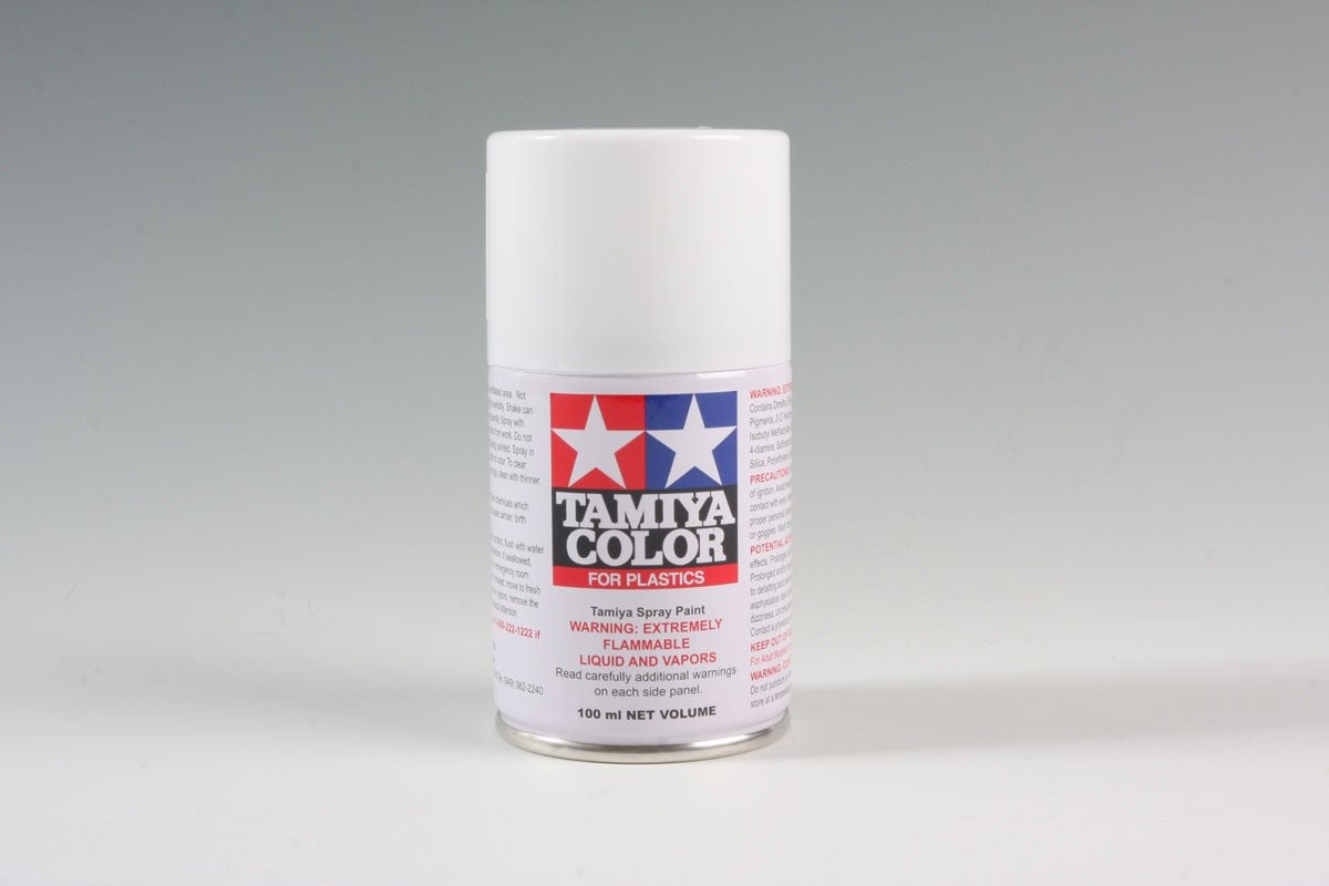 Tamiya TS101 Lacquer Spray 100 ml - Base White - The Merri Artist - merriartist.com
