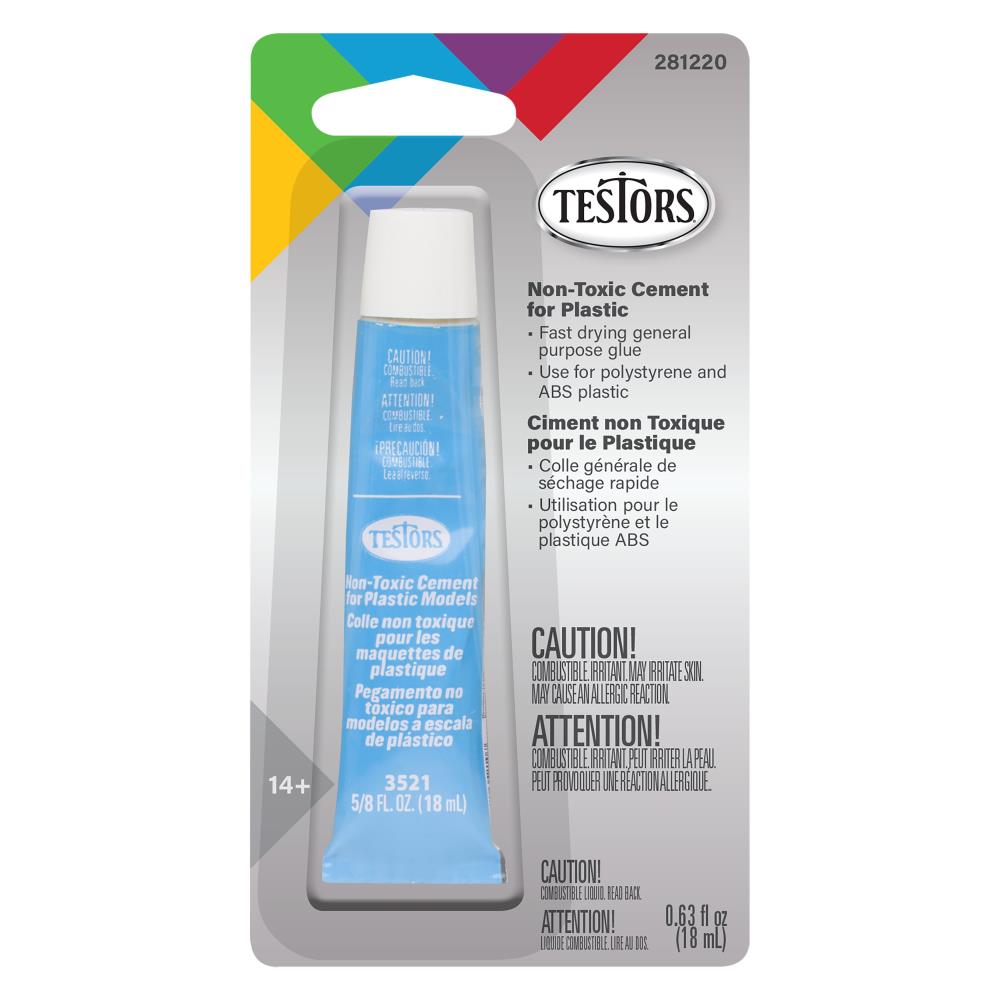 Testors Non - Toxic Cement For Plastic Models .625 oz - The Merri Artist - merriartist.com