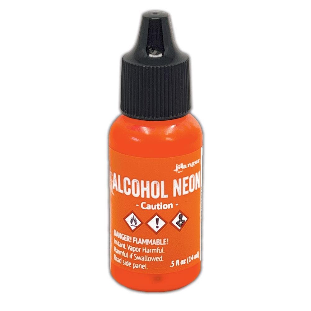Tim Holtz Alcohol Ink .5oz - Caution - The Merri Artist - merriartist.com