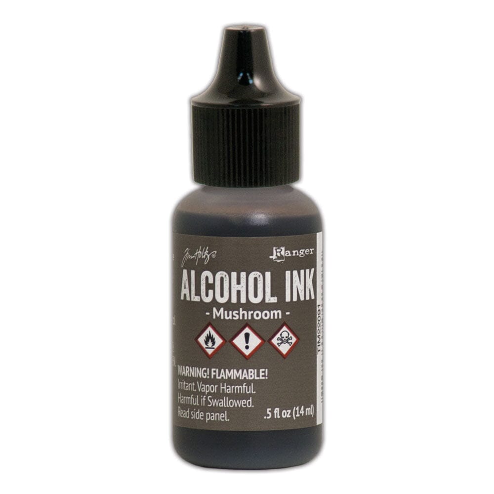 Tim Holtz Alcohol Ink .5oz - Mushroom - The Merri Artist - merriartist.com