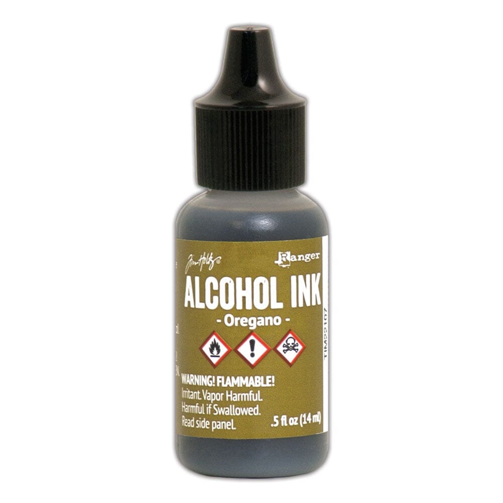 Tim Holtz Alcohol Ink .5oz - Oregano - The Merri Artist - merriartist.com