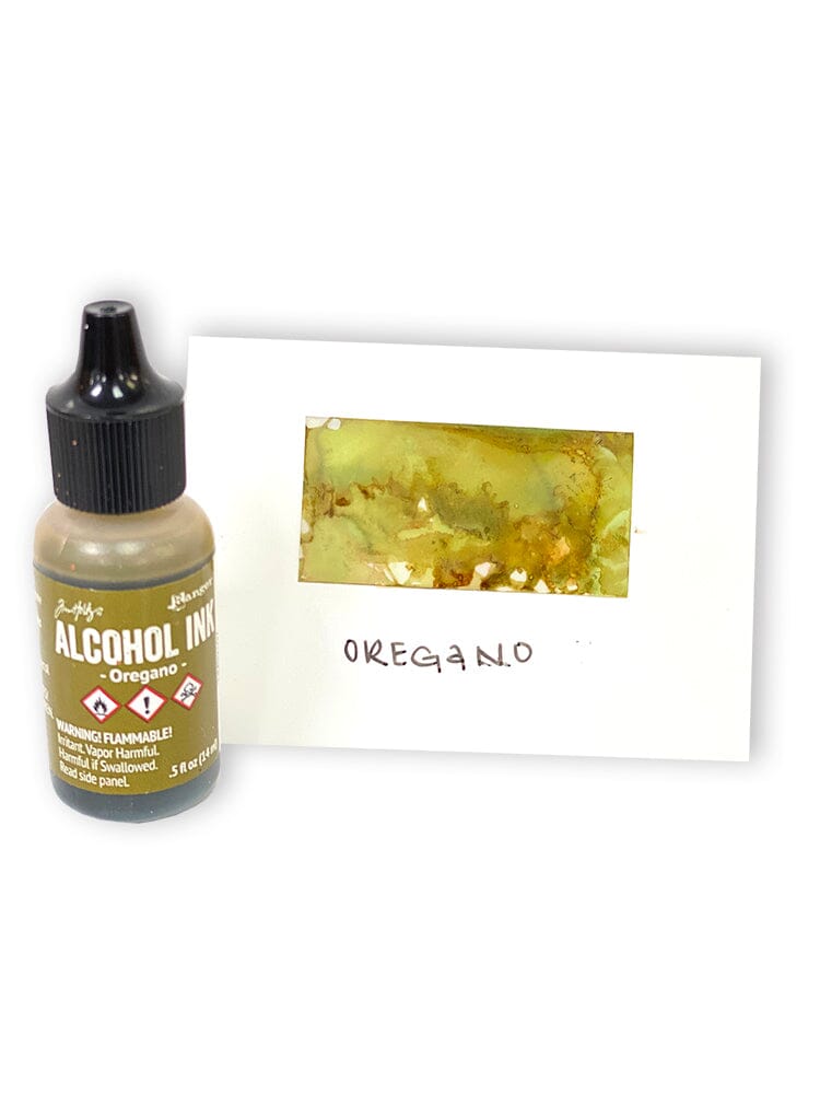Tim Holtz Alcohol Ink .5oz - Oregano - The Merri Artist - merriartist.com
