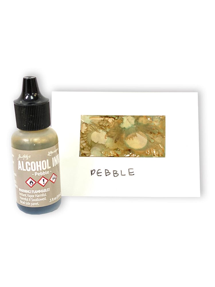 Tim Holtz Alcohol Ink .5oz - Pebble - The Merri Artist - merriartist.com