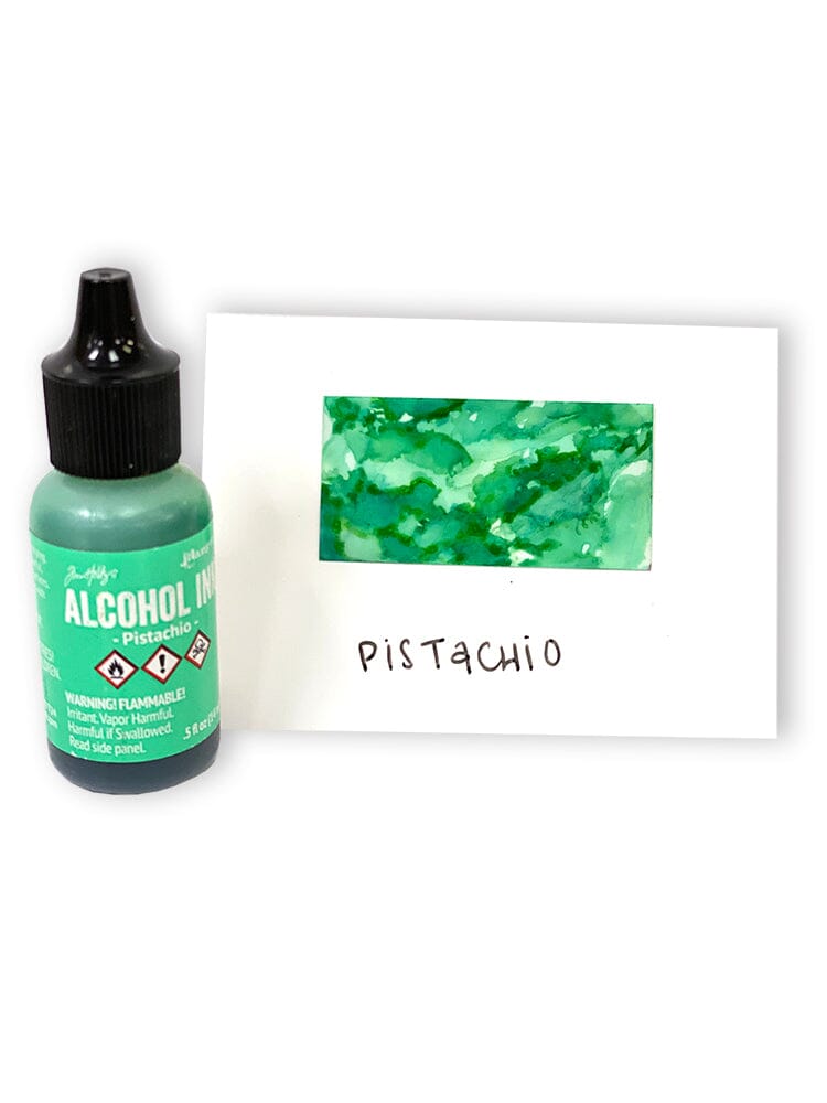 Tim Holtz Alcohol Ink .5oz - Pistachio - The Merri Artist - merriartist.com
