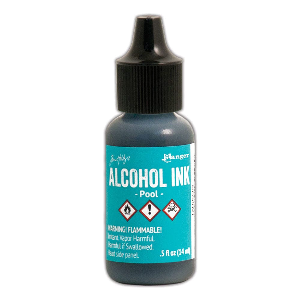 Tim Holtz Alcohol Ink .5oz - Pool - The Merri Artist - merriartist.com