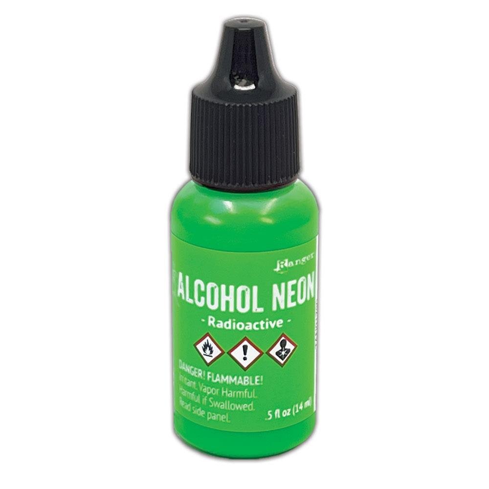 Tim Holtz Alcohol Ink .5oz - Radioactive - The Merri Artist - merriartist.com