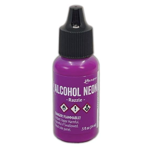 Tim Holtz Alcohol Ink .5oz - Razzle - The Merri Artist - merriartist.com