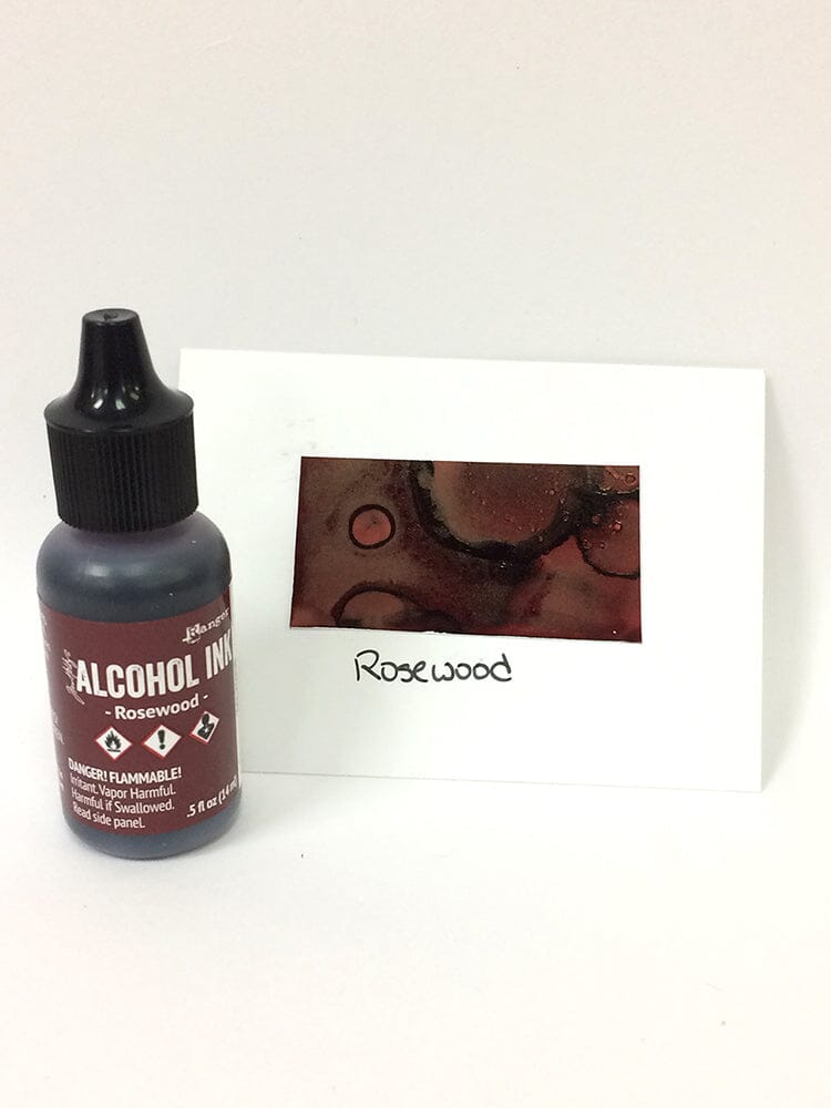 Tim Holtz Alcohol Ink .5oz - Rosewood (discontinued by supplier) - The Merri Artist - merriartist.com