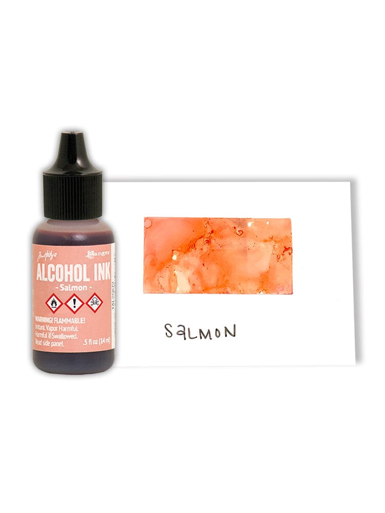 Tim Holtz Alcohol Ink .5oz - Salmon - The Merri Artist - merriartist.com