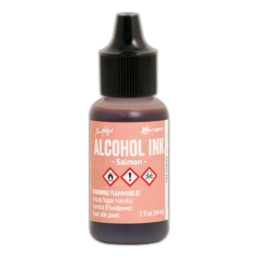 Tim Holtz Alcohol Ink .5oz - Salmon - The Merri Artist - merriartist.com