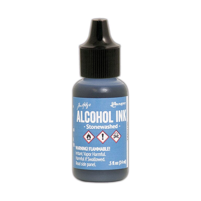 Tim Holtz Alcohol Ink .5oz - Stonewashed - The Merri Artist - merriartist.com
