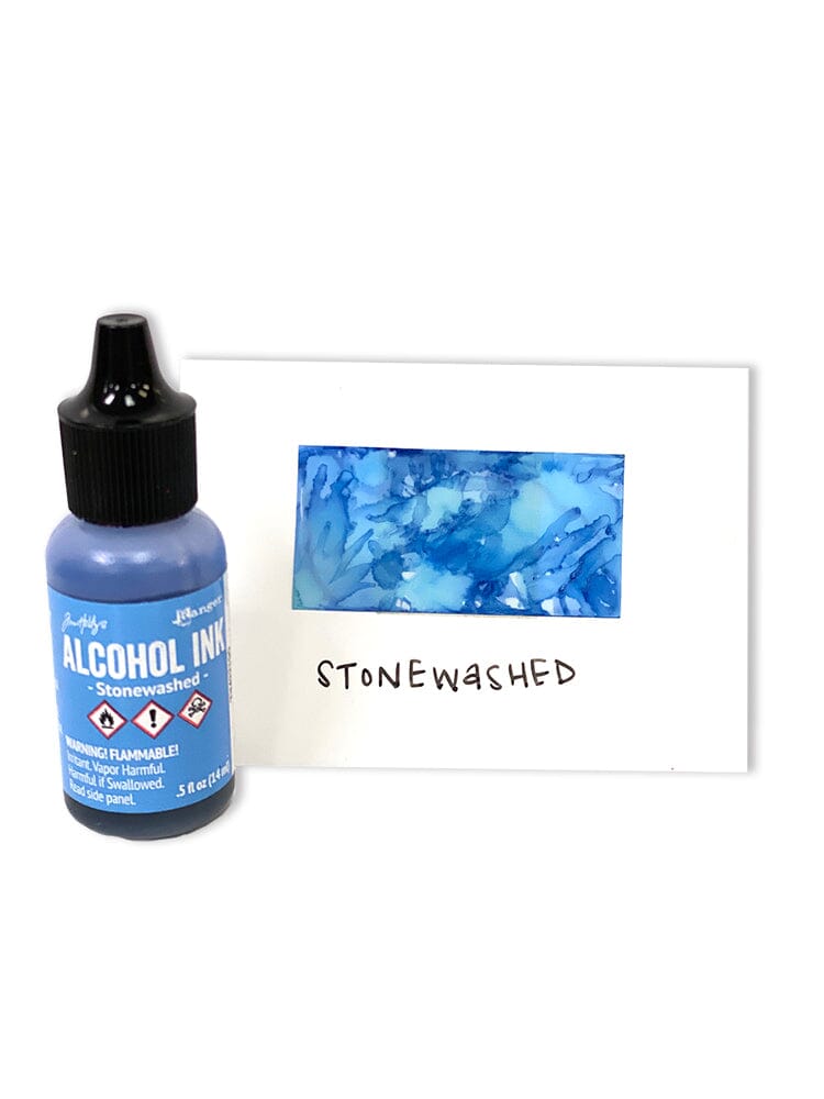 Tim Holtz Alcohol Ink .5oz - Stonewashed - The Merri Artist - merriartist.com