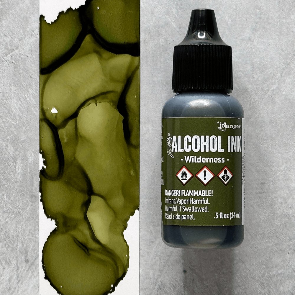 Tim Holtz Alcohol Ink .5oz - Wilderness - The Merri Artist - merriartist.com