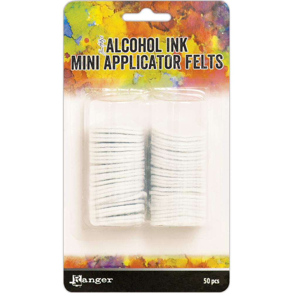 Tim Holtz Alcohol Ink Mini Applicator Tool Replacement Felt - Pack of 50 - The Merri Artist - merriartist.com