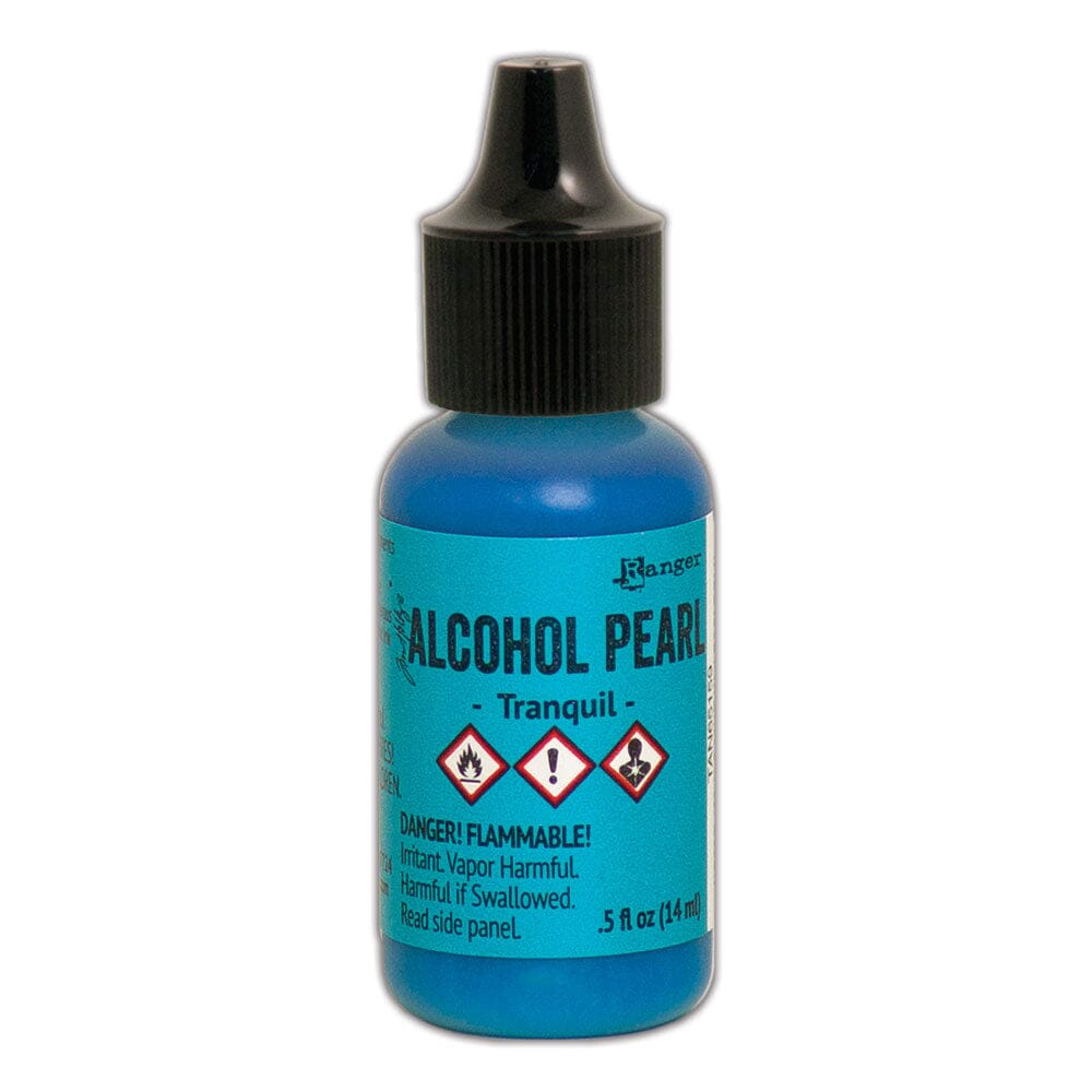 Tim Holtz Alcohol Ink Pearls .5oz - Tranquil - The Merri Artist - merriartist.com